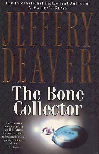The Bone Collector by Jeffery Deaver book cover