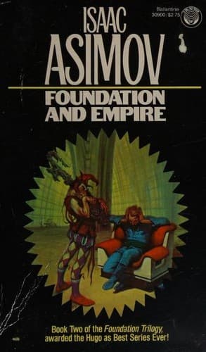 Foundation and Empire by Isaac Asimov book cover